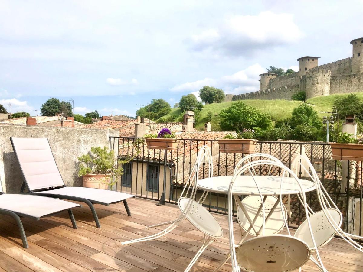 Hotel Les Florentines Carcassonne Exterior foto