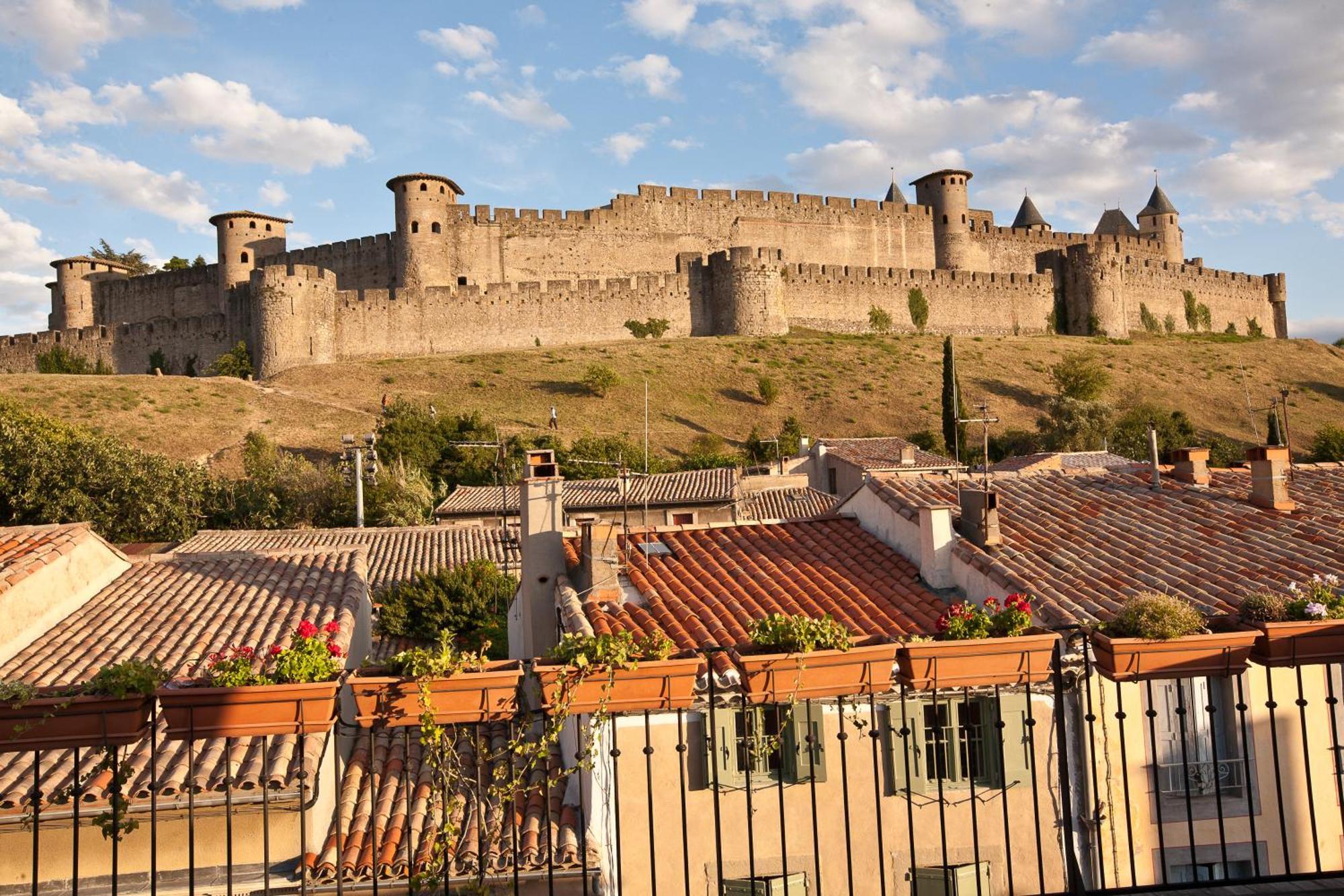 Hotel Les Florentines Carcassonne Exterior foto